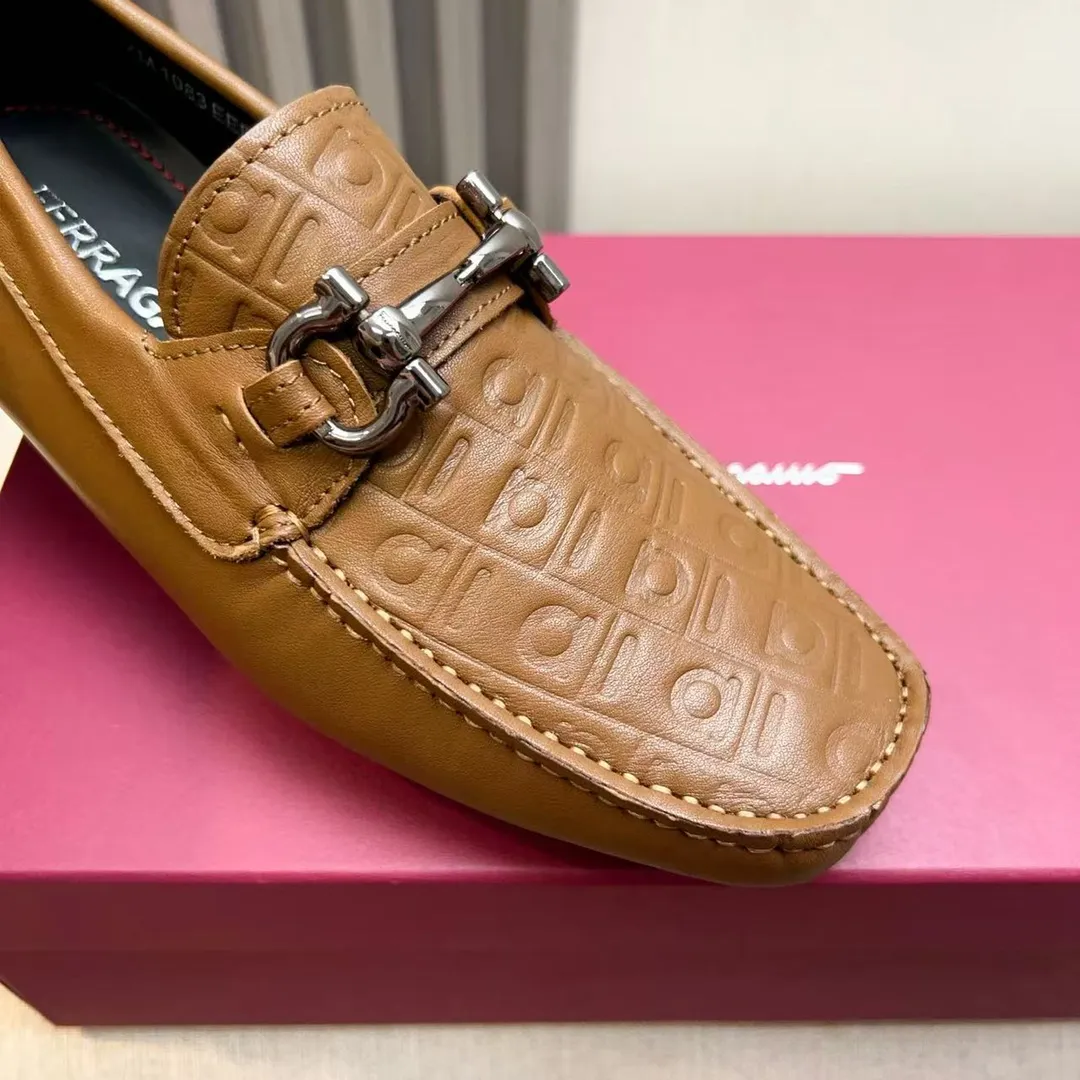 Men's men's shoes 💰620 Ferragamo new high-end quality 🔥 imported cowhide ➕ cowhide lining size 38-45
